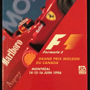 1996 Canadian GP program