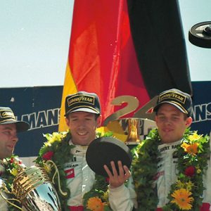 1996 Porsche Factory Le Mans poster