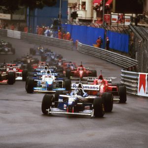 1996 Monaco GP original poster