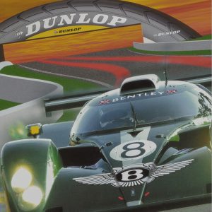 2002 Le Mans official event poster - large format