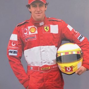 2003 Luca Badoer & Luciano Burti Ferrari Factory portrait cards