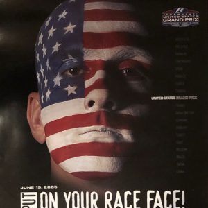 2005 USGP at Indianapolis poster