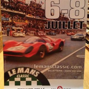 2012 Le Mans Classic event poster