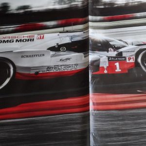 2017 Le Mans Porsche factory poster - huge!