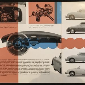 1958 Porsche 356A brochure