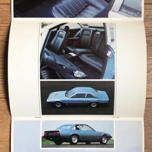 1972 Ferrari 365 GT4 2+2 brochure