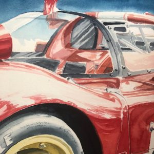 1971 - Ferrari 512S original painting