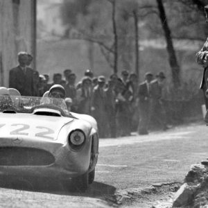 1955 Mille Miglia postcard