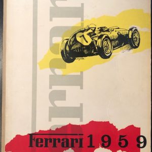 1959 Ferrari Yearbook signed by Luigi Chinetti