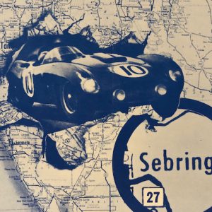 1962 Sebring 12hrs poster