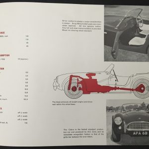 1965 AC Shelby Cobra 289 brochure