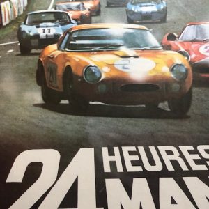1966 Le Mans 24 hours poster