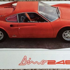 1969 Ferrari Dino 246 GT brochure