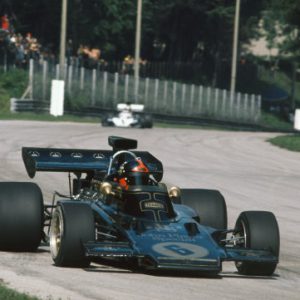 1972 Italian Grand Prix. 
Monza, Italy. 8-10th September 1972. 
Emerson Fittipaldi, Lotus 72D Ford, 1st position. 
Ref: 72ITA65. World Copyright: LAT Photographic