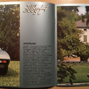 1978 Ferrari Dino 308 GT4 brochure