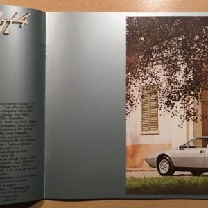 1978 Ferrari Dino 308 GT4 brochure