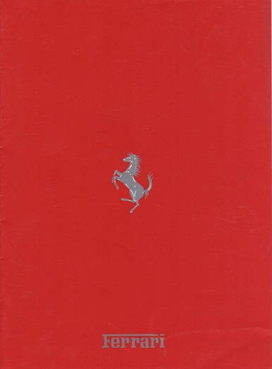1990 Ferrari 'La Produzione' (The Production) brochure in German