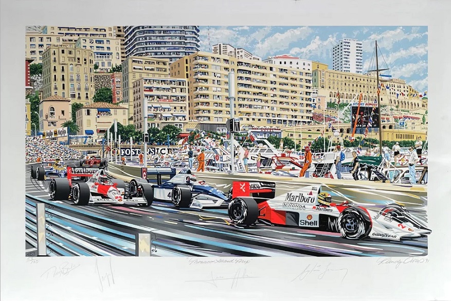 Collector Studio - Fine Automotive Memorabilia - 1990 - Monaco GP