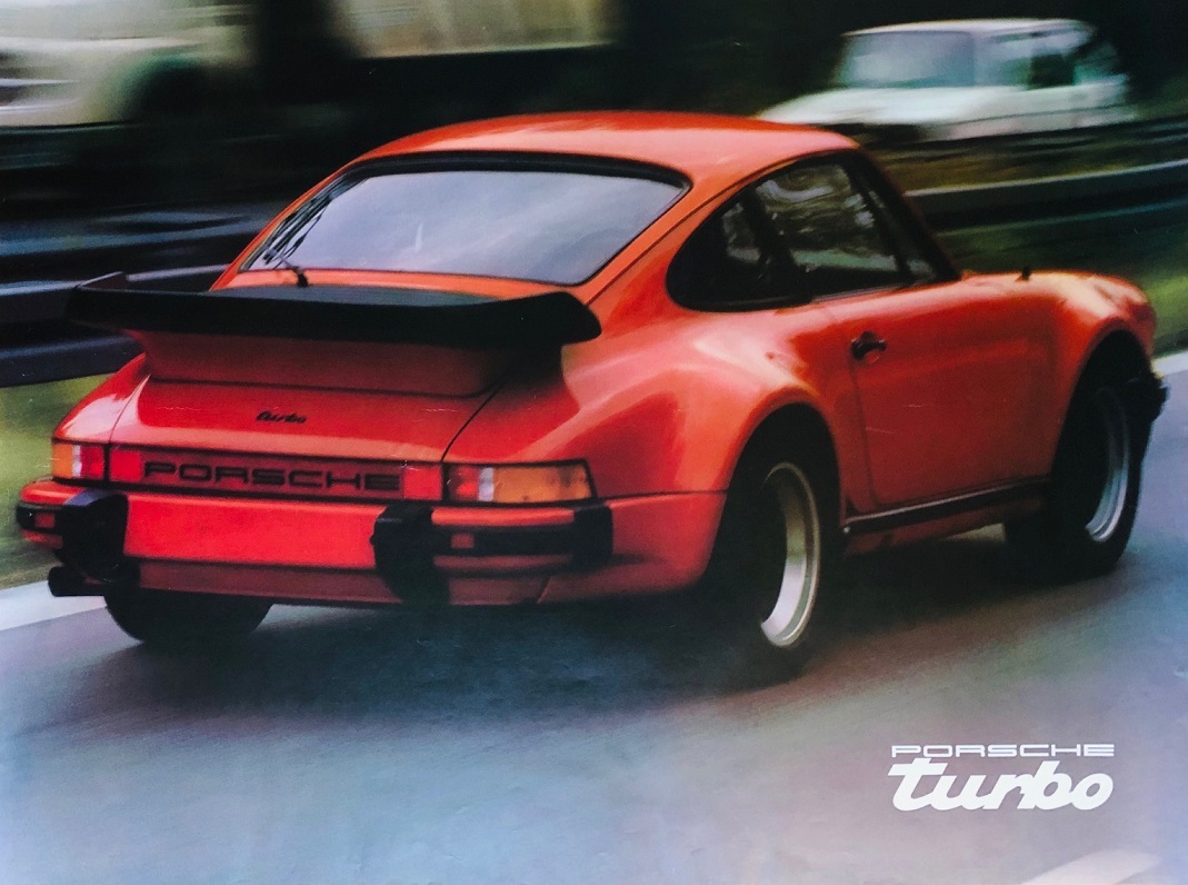 Collector Studio - Fine Automotive Memorabilia - 1976 Porsche 930 Turbo  Carrera Factory dealer poster
