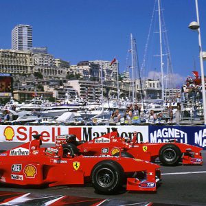 1999 Monaco GP original poster