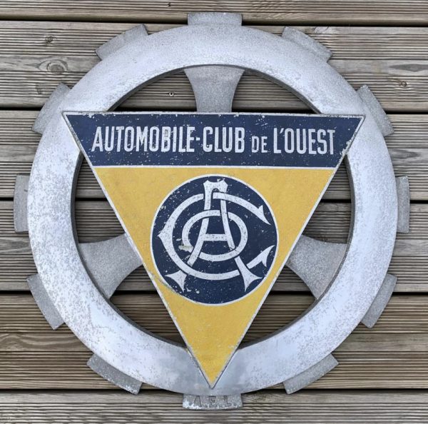 1926-1955 Le Mans ACO Paddock Sign