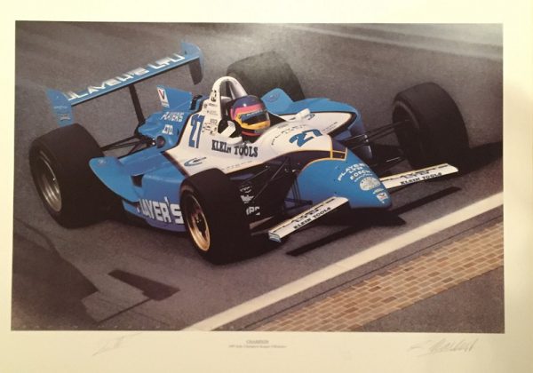 1995 - Champion - signed by Villeneuve