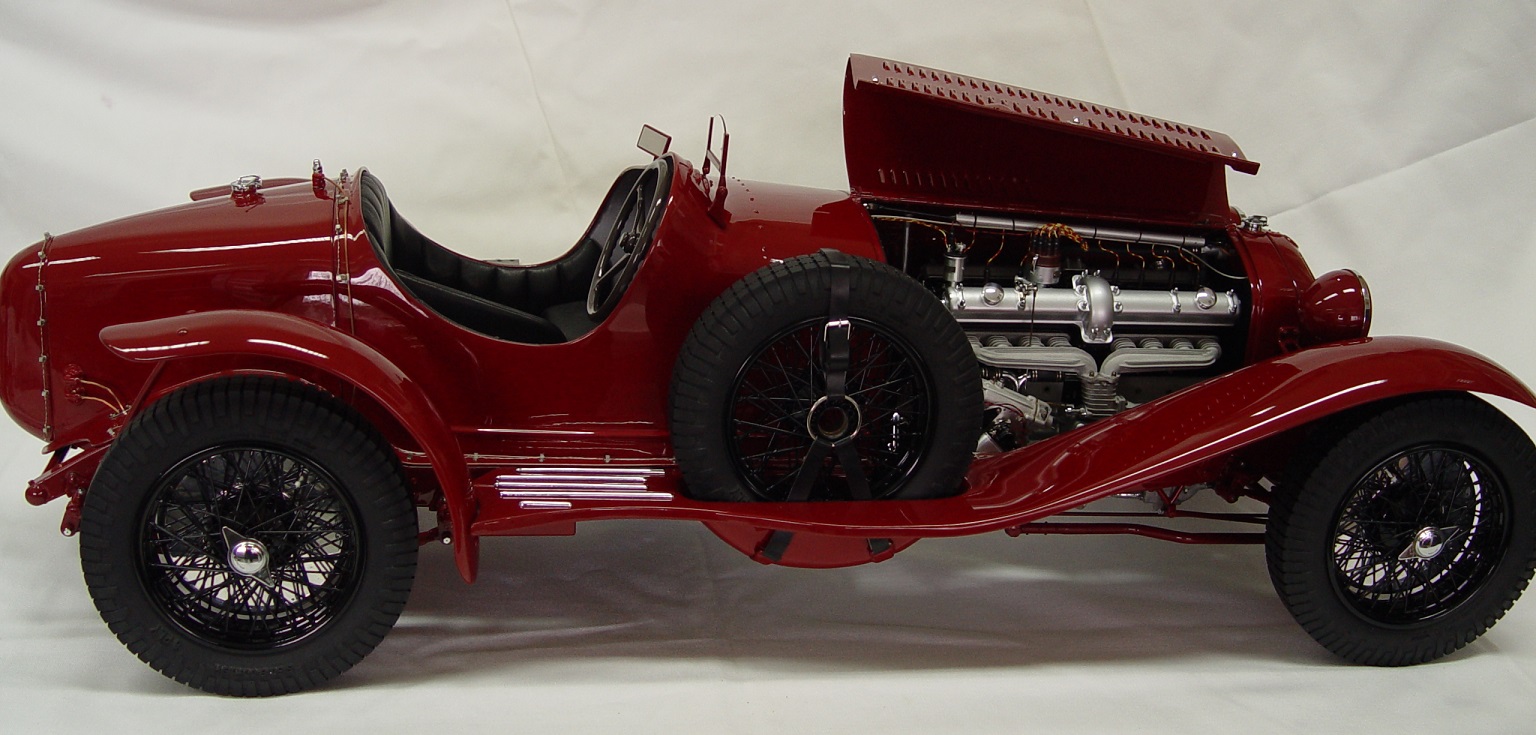 1931 Alfa Romeo 8C 2300 Monza Pocher 1/8 Bag # 59 Tools. 