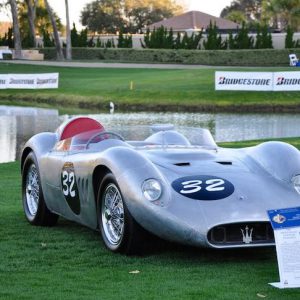 1956 Maserati 200 SI at the Amelia Island Concours in 2010 (photo: Sports Car Digest)