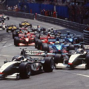 1998 Monaco GP original poster