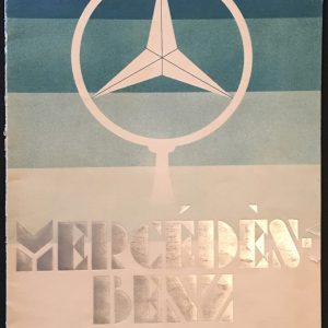 1928 Mercedes full line brochure
