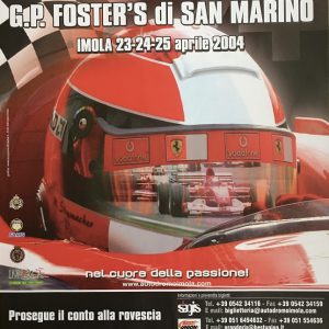 2004 San Marino GP at Imola poster