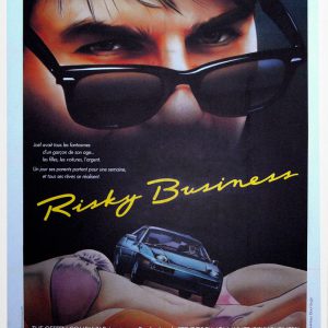1983 'Risky Business' movie poster - French