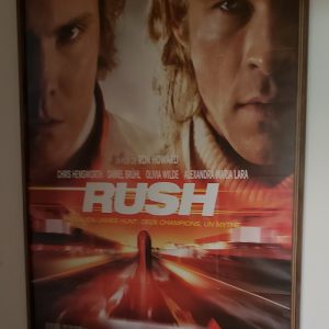 2013 'RUSH' movie poster