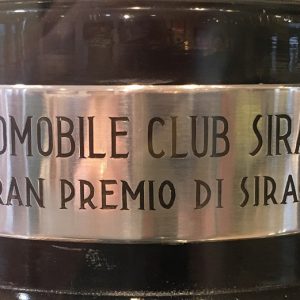 1951 Alberto Ascari fastest lap trophy - Siracusa