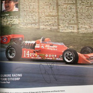 1978 British GP Indy multi-signed program