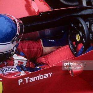 1982 Ferrari 126 C2 steering wheel - Patrick Tambay