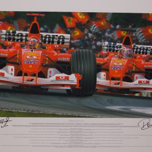 2003 - Usual Suspects - Signed by Schumacher & Barrichello