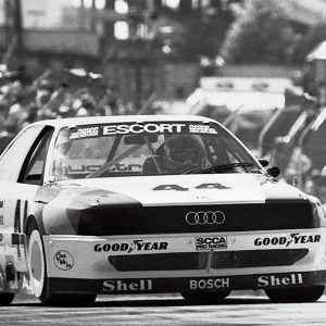 1988 Audi Detroit SCCA Trans-Am factory celebration poster