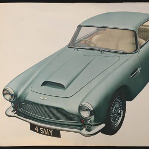 1959 Aston Martin DB4 sales brochure