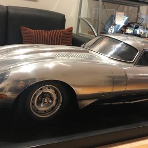 1/5 1964 Jaguar E-Type 'Lindner Nocker Low Drag Coupe' sculpture