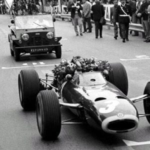 1965 Monaco GP original poster