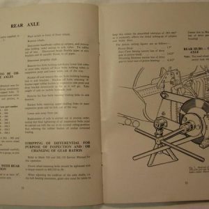 1955-7 Jaguar D-Type owner's manual