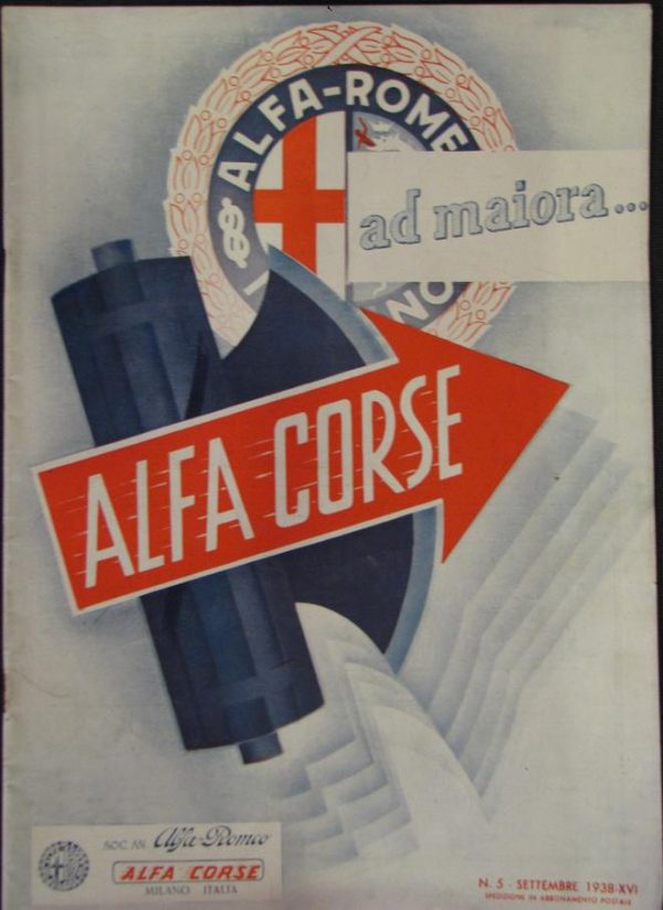 1938 Alfa Corse - Alfa Romeo publication #5