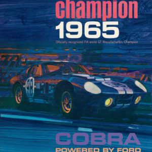 1965 Cobra Daytona Coupe poster
