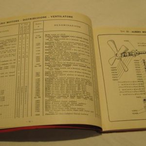 1932 Alfa Romeo 6C 1750 spare parts book