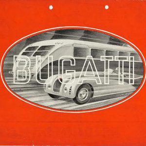 1936-7 Bugatti T57 brochure