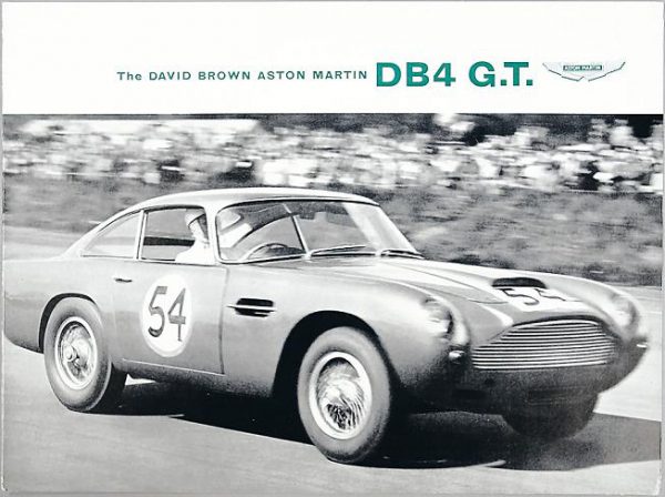 1961 Aston Martin DB4 GT sales folder