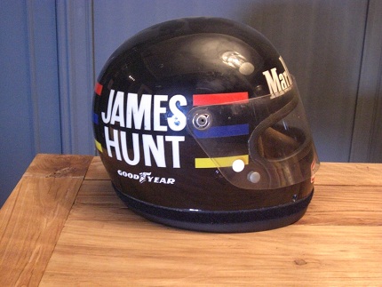 1976 James Hunt helmet