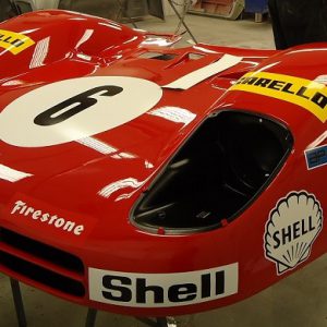 1970 Ferrari 512S s/n 1044 front clip