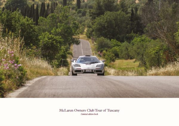 2015 McLaren F1 owners Tuscany tour book
